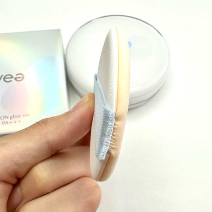 フィークッションガラス/fwee/クッションファンデーションを使ったクチコミ(5枚目)