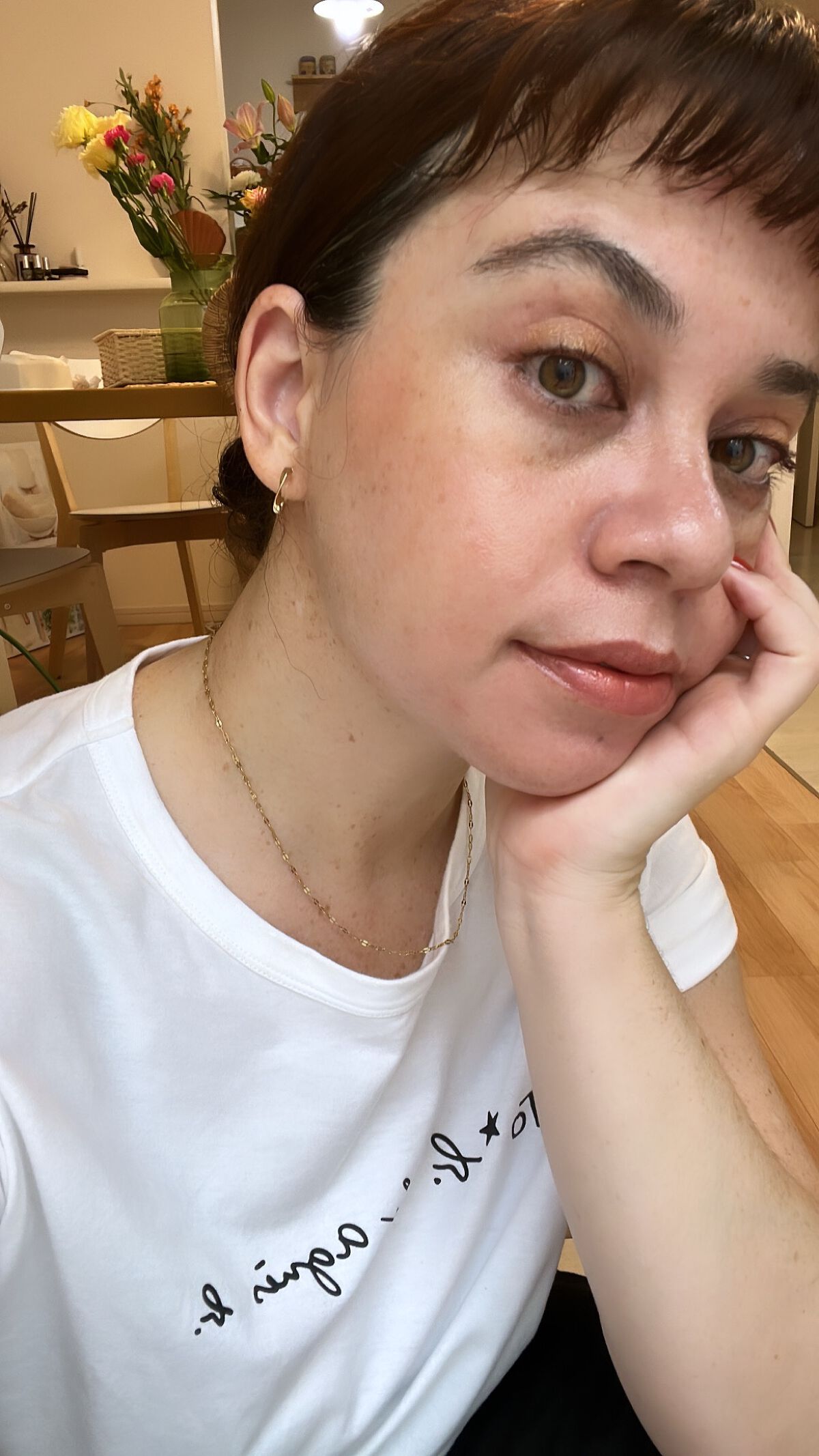 ミューティドグロー リクイドチークス 01 キャメルタン/RMK/リキッドチークを使ったクチコミ（3枚目）