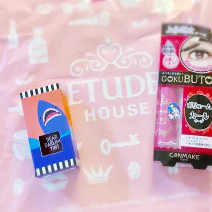 ディアダーリン ウォータージェルティント (アイスティント)/ETUDE/口紅を使ったクチコミ(2枚目)