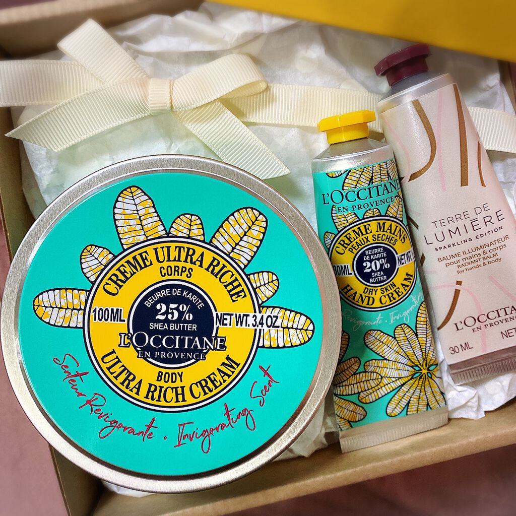 テール ド ルミエール ジョイ ハンドクリーム/L'OCCITANE/ハンドクリームを使ったクチコミ(1枚目)