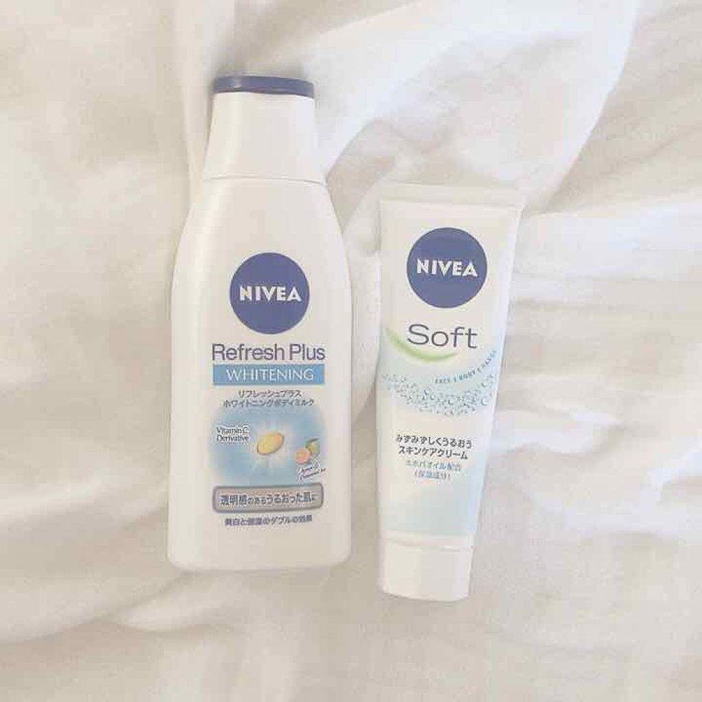 リフレッシュプラス ホワイトニング ボディミルク/ニベア/ボディミルクを使ったクチコミ(3枚目)