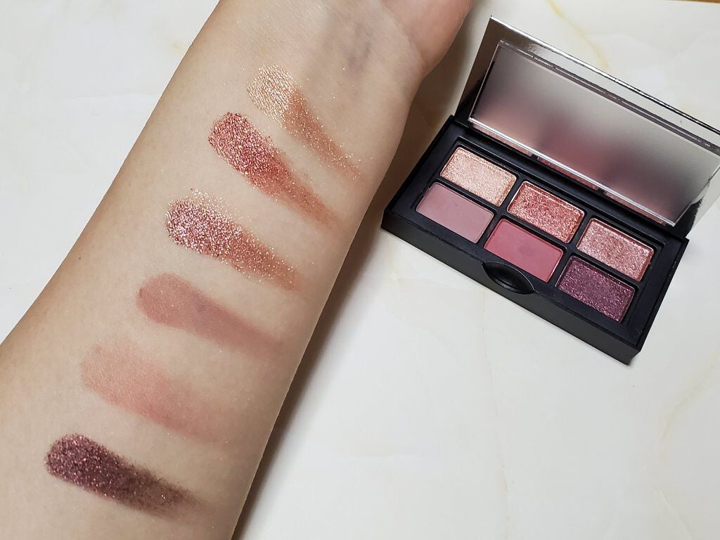 アンラップド ミニアイシャドーパレット DOLCE VITA/NARS/アイシャドウパレットを使ったクチコミ(2枚目)