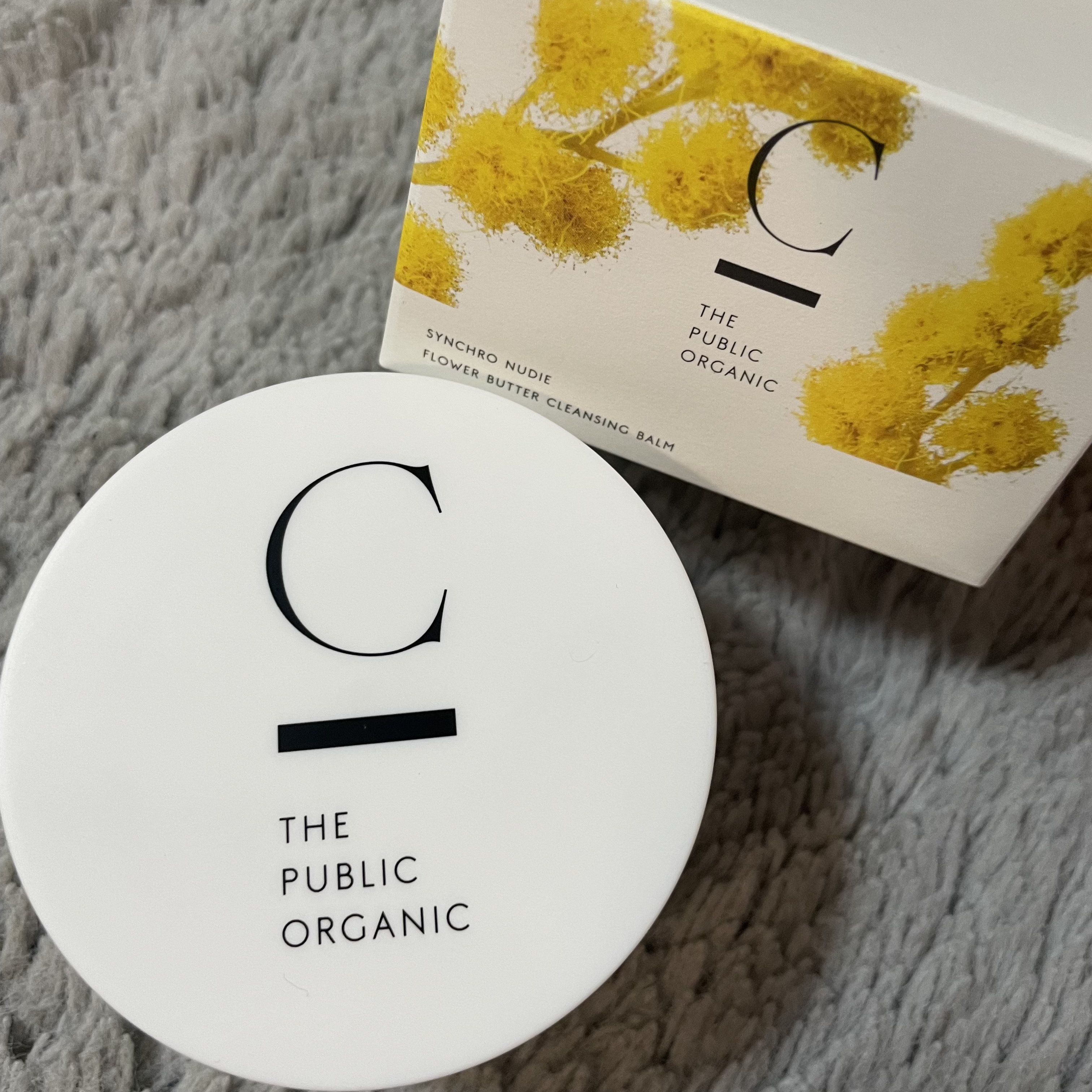  シンクロヌーディー フラワーバタークレンジングバーム/C THE PUBLIC ORGANIC/クレンジングバームを使ったクチコミ（1枚目）