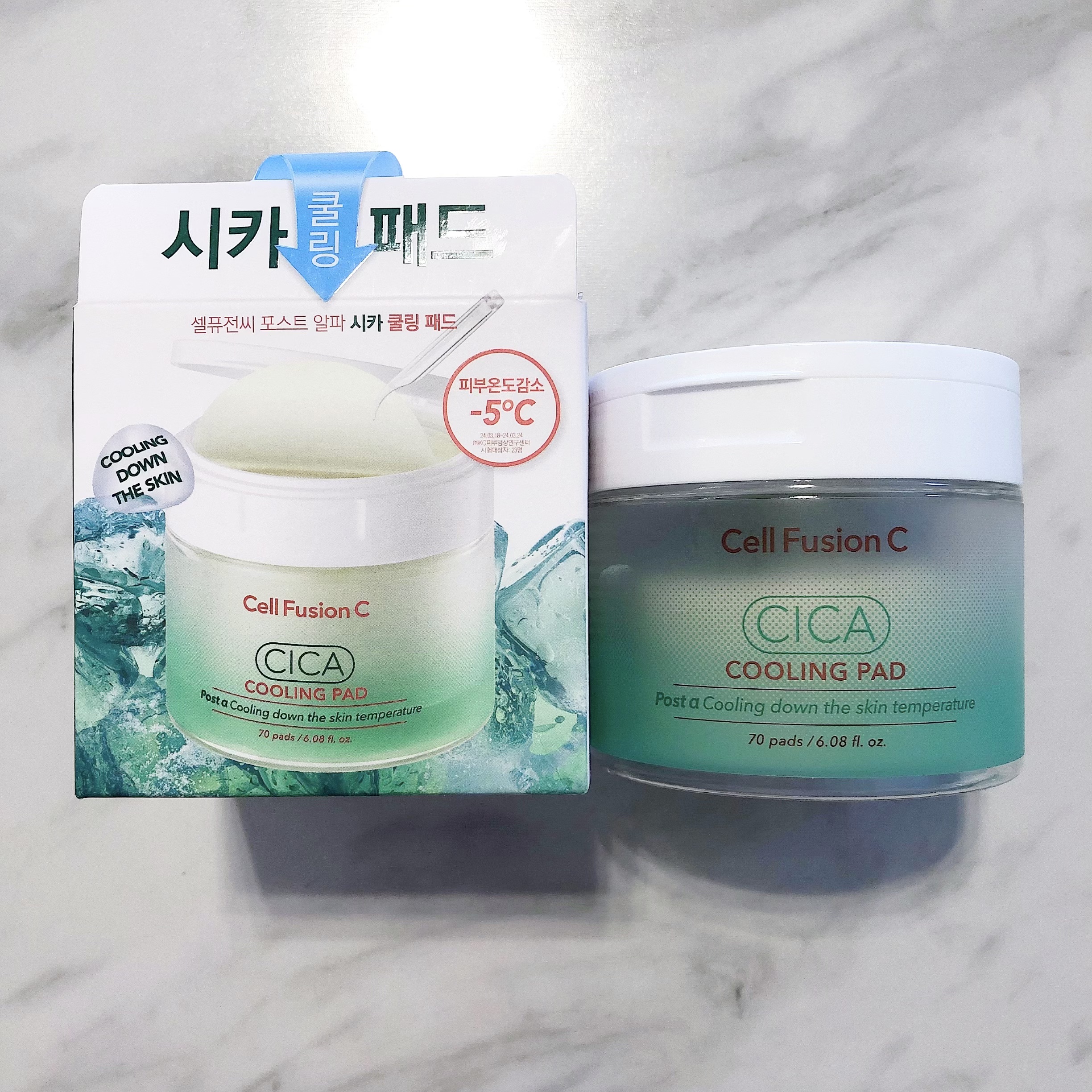 ポストアルファシカクーリングパッド/Cell Fusion C(セルフュージョンシー)/トナーパッドを使ったクチコミ（1枚目）