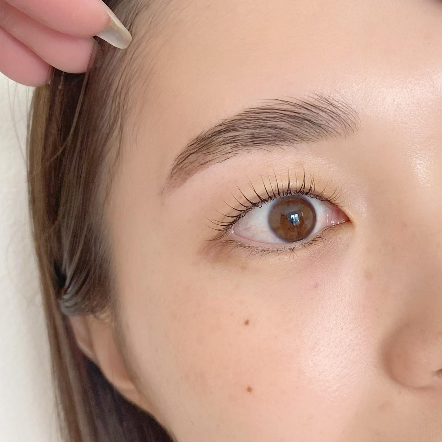 KIHO on LIPS 「お悩み解決♡👁ラッシュリフト+眉毛ワックス+眉毛パーマ❣️3点..」(2枚目)