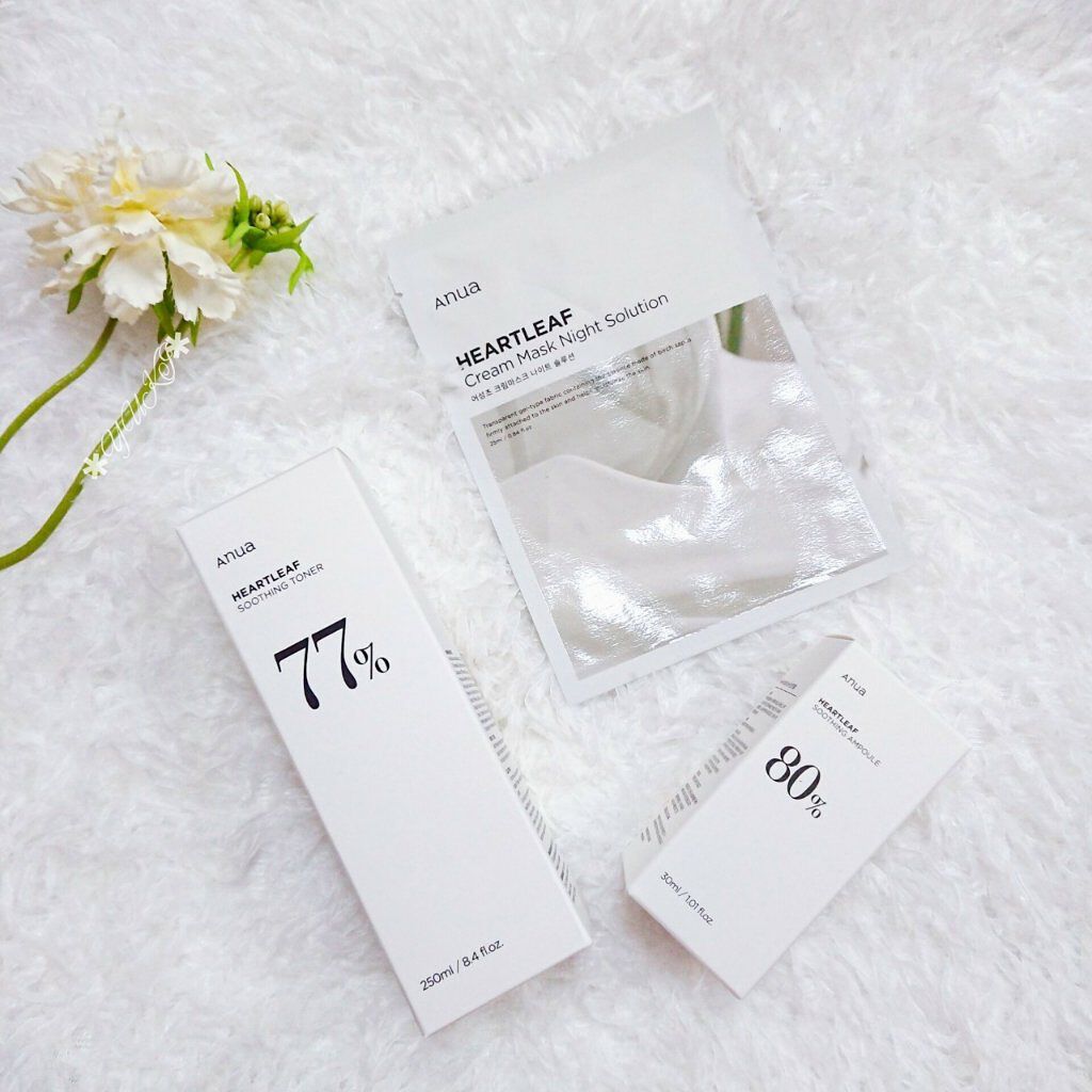 ドクダミクリームマスクナイトソリューション/Anua/シートマスク・パックを使ったクチコミ（1枚目）