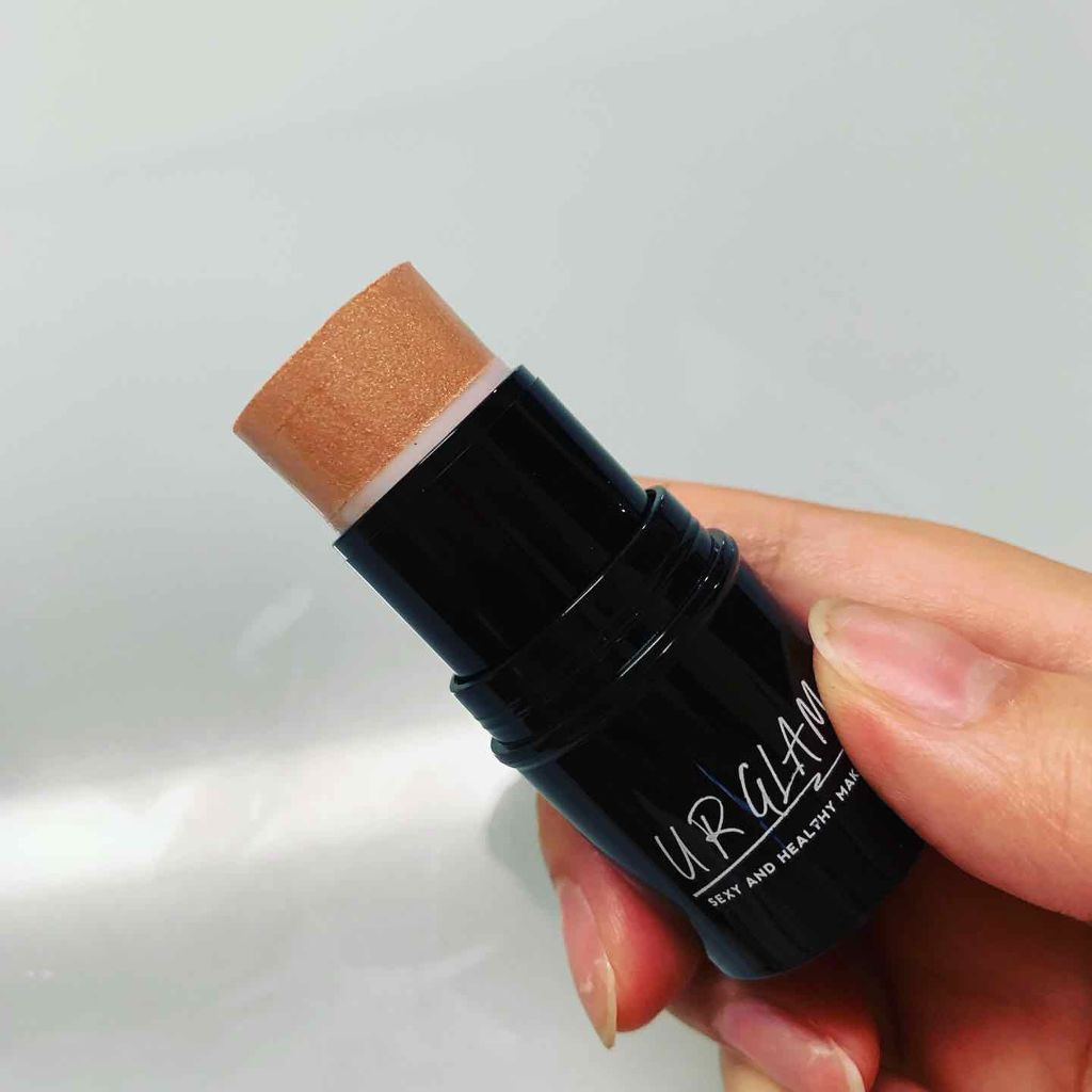 UR GLAM　FACE GLOSS STICK/U R GLAM/ジェル・クリームチークを使ったクチコミ（2枚目）