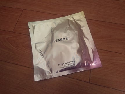 ドリームグロウマスク CP(肌引き締め・ブースター)/FEMMUE/シートマスク・パックを使ったクチコミ(1枚目)