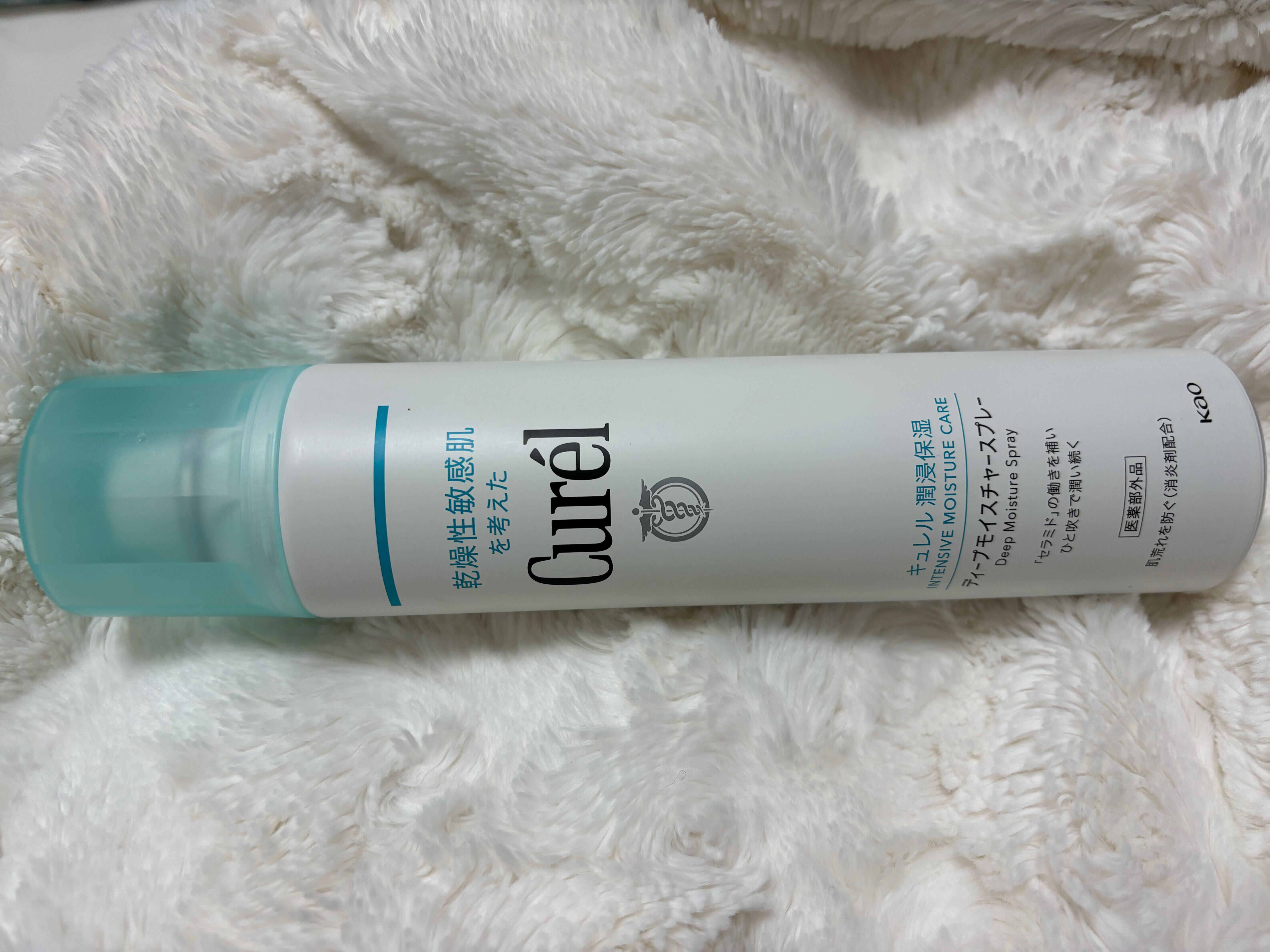 ディープモイスチャースプレー/キュレル/ミスト状化粧水を使ったクチコミ（1枚目）