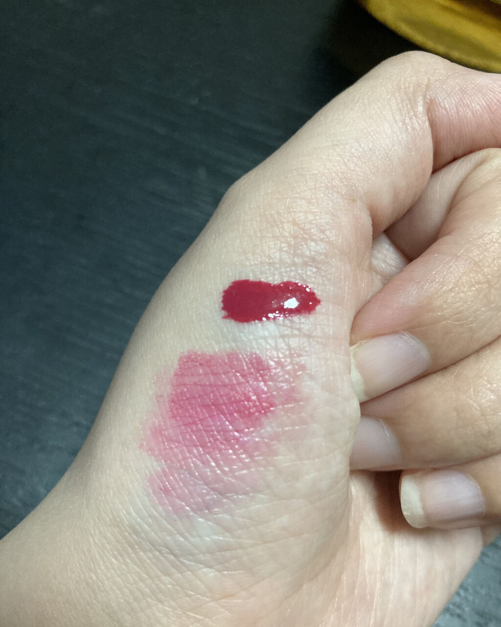 コンフォート リップオイル インテンス 06 インテンス フューシャピンク/CLARINS/リップグロスを使ったクチコミ（2枚目）