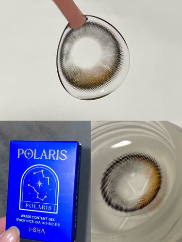 POLARIS/i-sha/カラーコンタクトレンズを使ったクチコミ（3枚目）