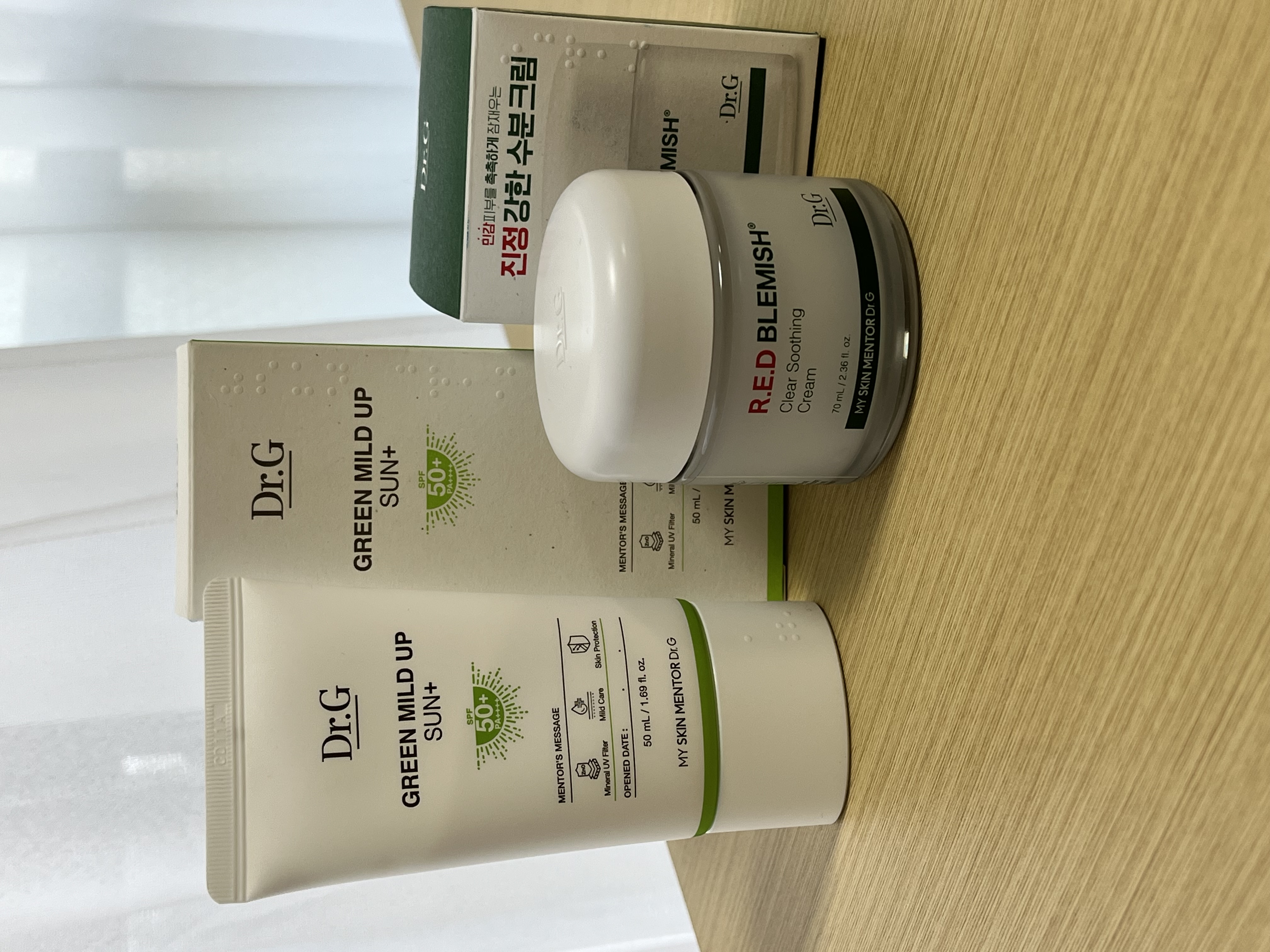 レッドブレミッシュ クリアスージングクリーム/Dr.G/フェイスクリームを使ったクチコミ（1枚目）