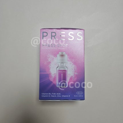 PRESS SHOT/PRESS SHOT/美容サプリメントを使ったクチコミ(1枚目)