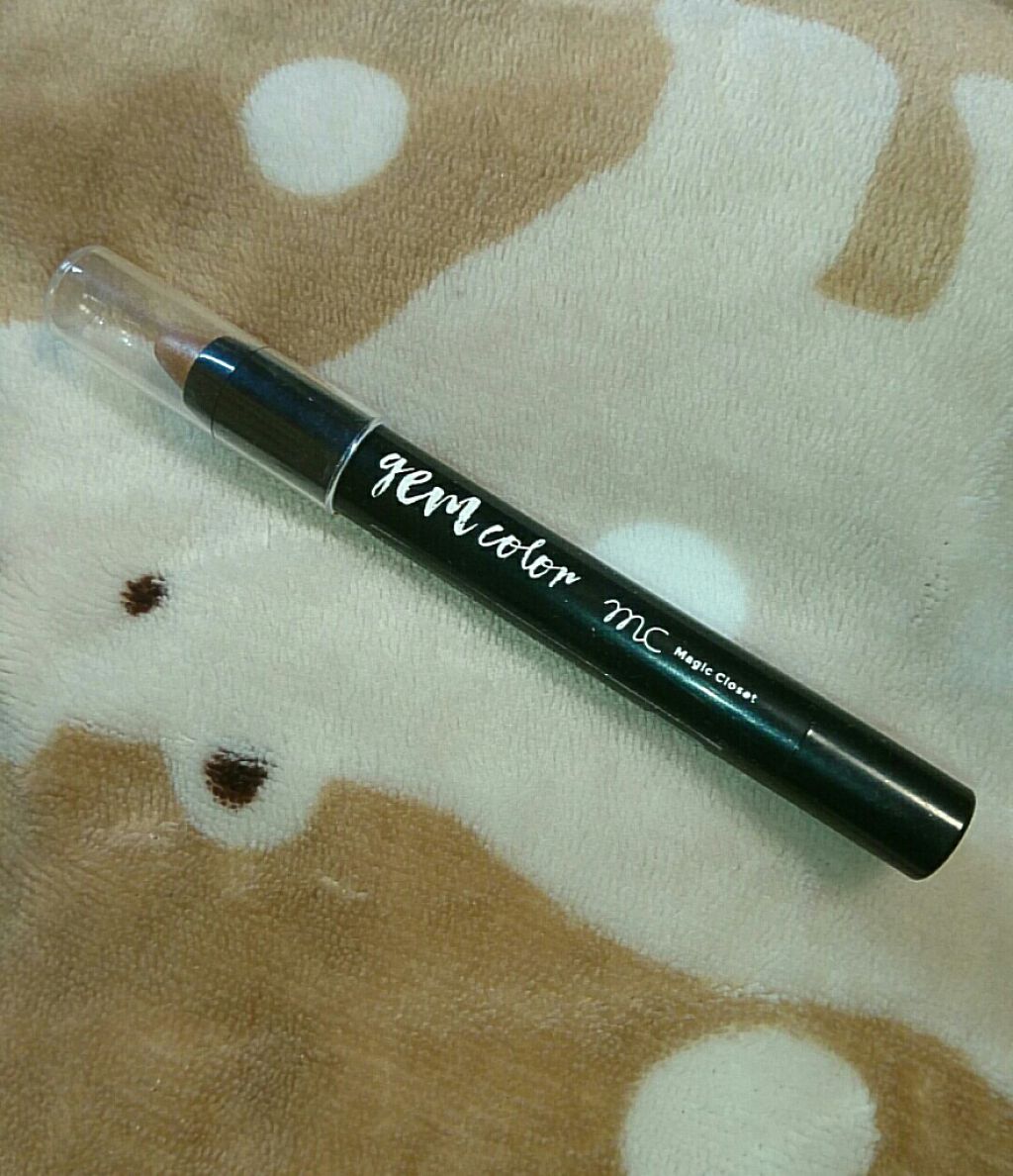 MCジェムカラーアイクレヨン/MAGIC CLOSET/スティックアイシャドウを使ったクチコミ（1枚目）