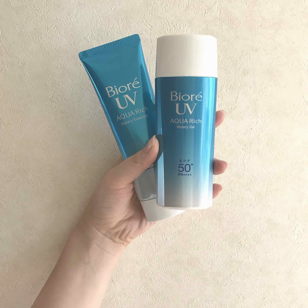 ビオレUV アクアリッチウォータリージェル /ビオレ/日焼け止め・UVケアを使ったクチコミ（1枚目）