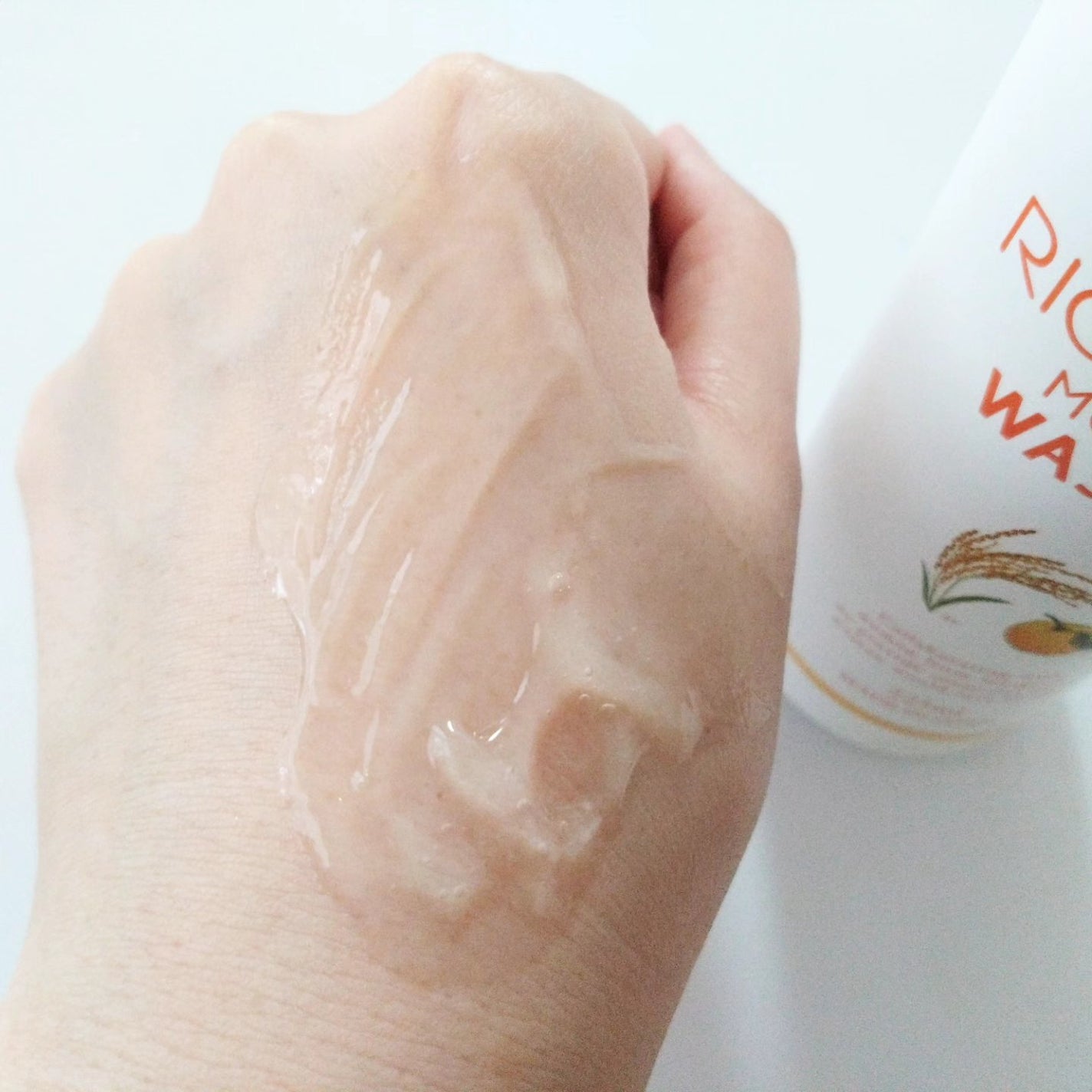 ライス&ゆずモーニングウォッシュジェル/世田谷コスメ/その他洗顔料を使ったクチコミ(5枚目)