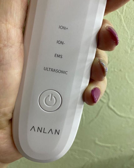 ウォーターピーリング超音波美顔器/ANLAN/美顔器・マッサージを使ったクチコミ(4枚目)
