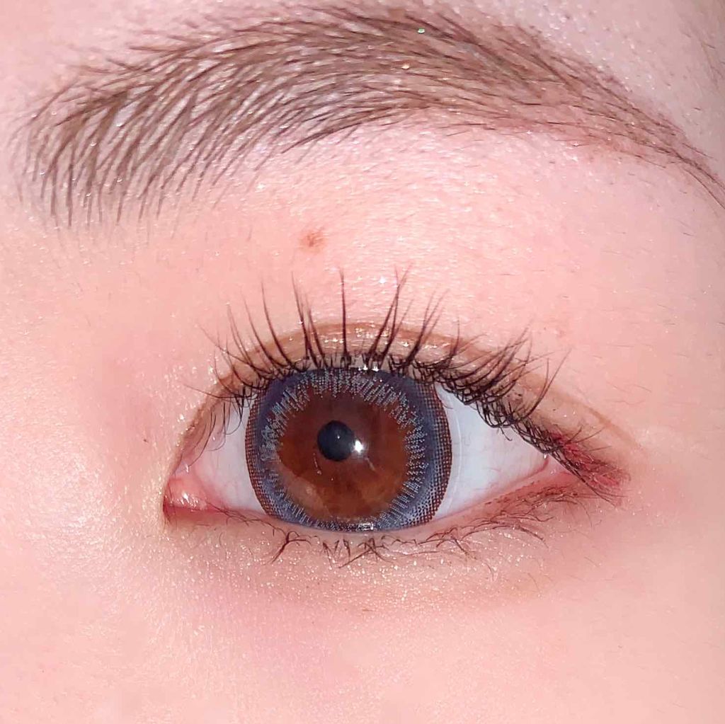 eye closet １day SweetSeries（アイクローゼットワンデー スウィートシリーズ） CHIFFON NAVY/EYE CLOSET/ワンデー（１DAY）カラコンを使ったクチコミ（2枚目）