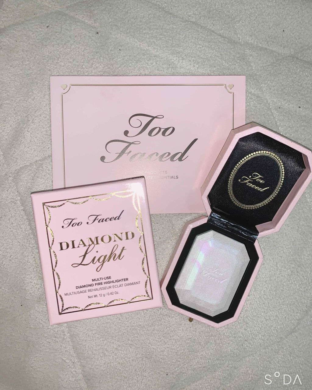ダイヤモンドライト マルチユース ハイライター/Too Faced/パウダーハイライトを使ったクチコミ(1枚目)