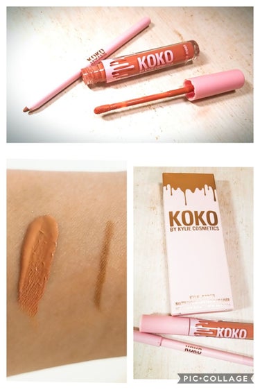 KOKO BY KYLIE COSMETICS／LIP KIT TIPS/Kylie Cosmetics/リップグロスを使ったクチコミ（3枚目）