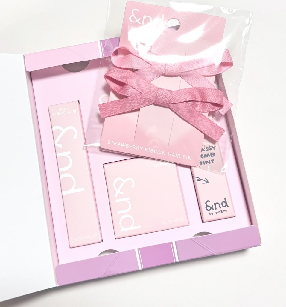 ブルベSET/&nd by rom&nd/メイクアップキットを使ったクチコミ（1枚目）