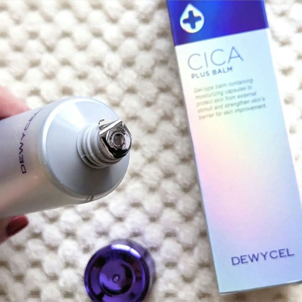 デュイセル シカプラスバーム/DEWYCEL/フェイスクリームを使ったクチコミ(2枚目)