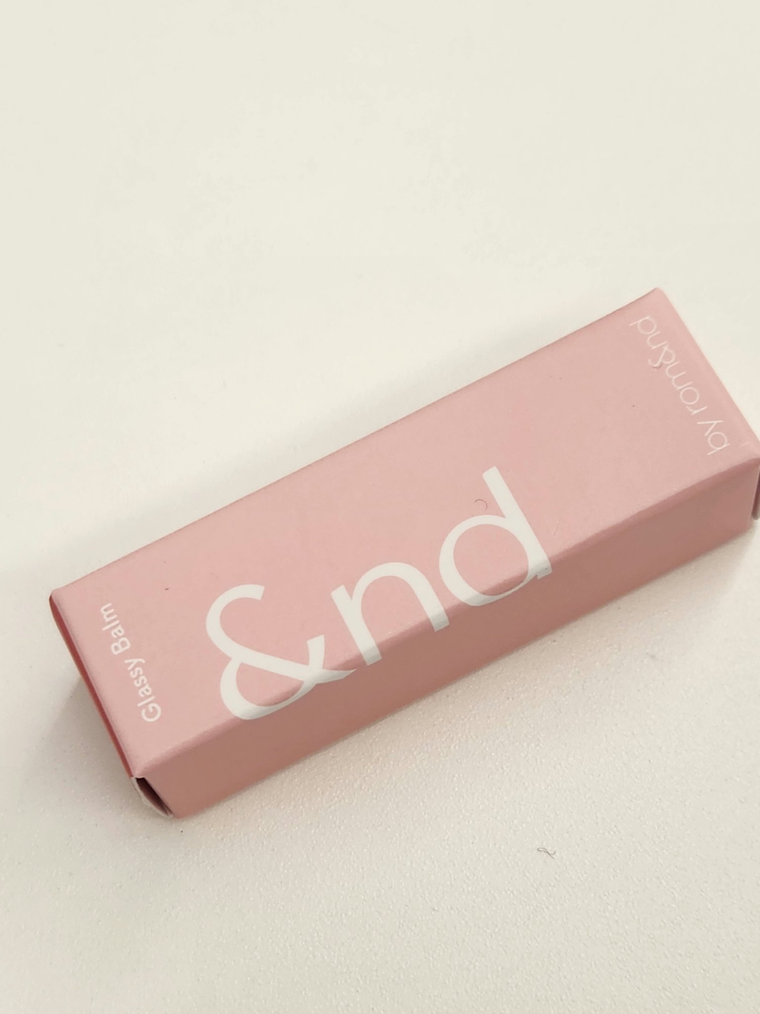 アンドバイロムアンド グラッシーバーム/&nd by rom&nd/口紅を使ったクチコミ（2枚目）