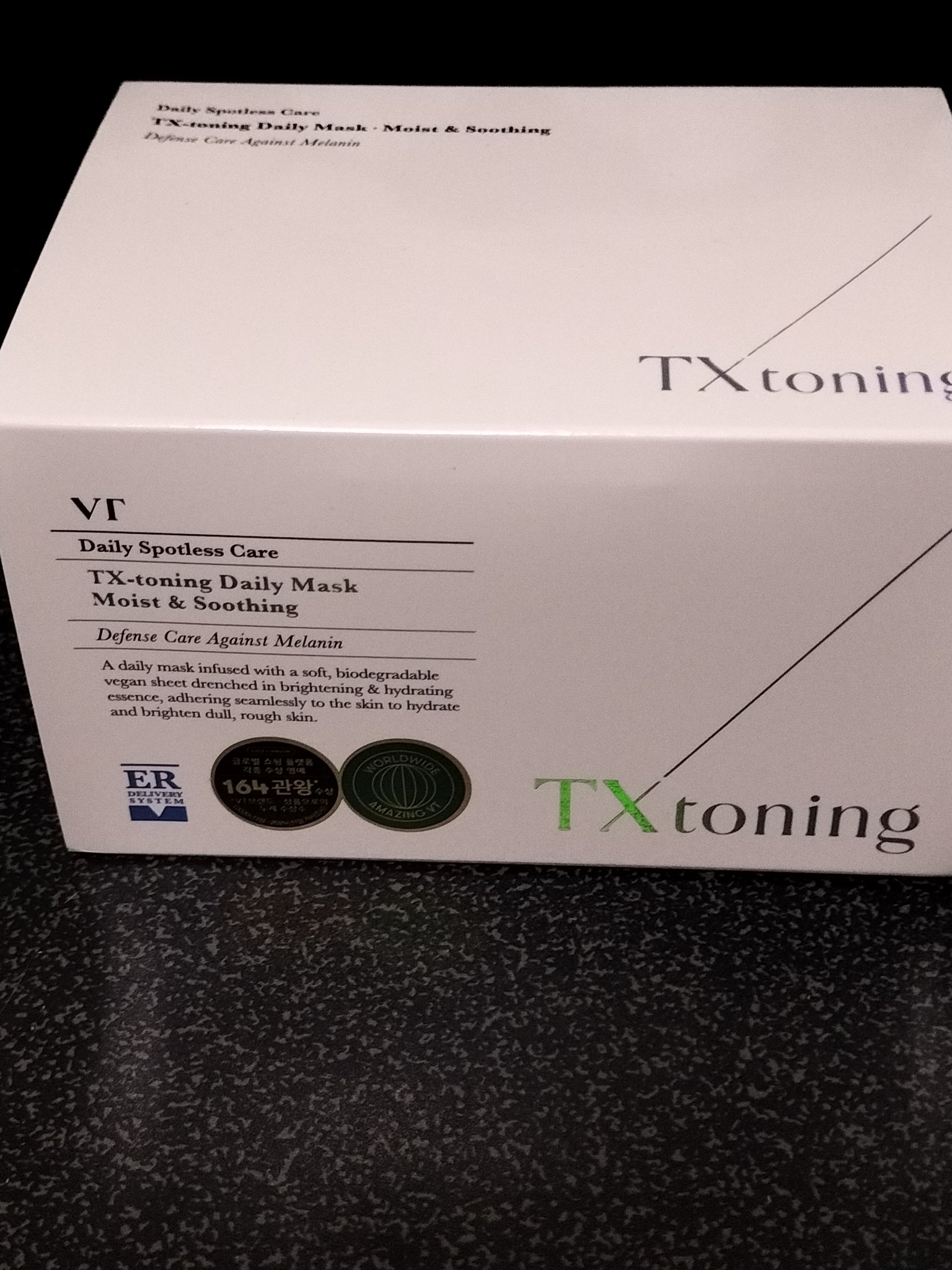 TXトーニングデイリーマスク/VT/その他スキンケアを使ったクチコミ（1枚目）