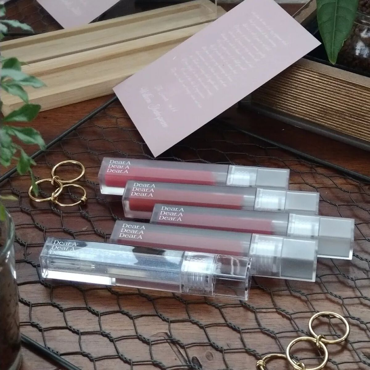 シアーベルベットティント/Dear.A/リップティントを使ったクチコミ（2枚目）