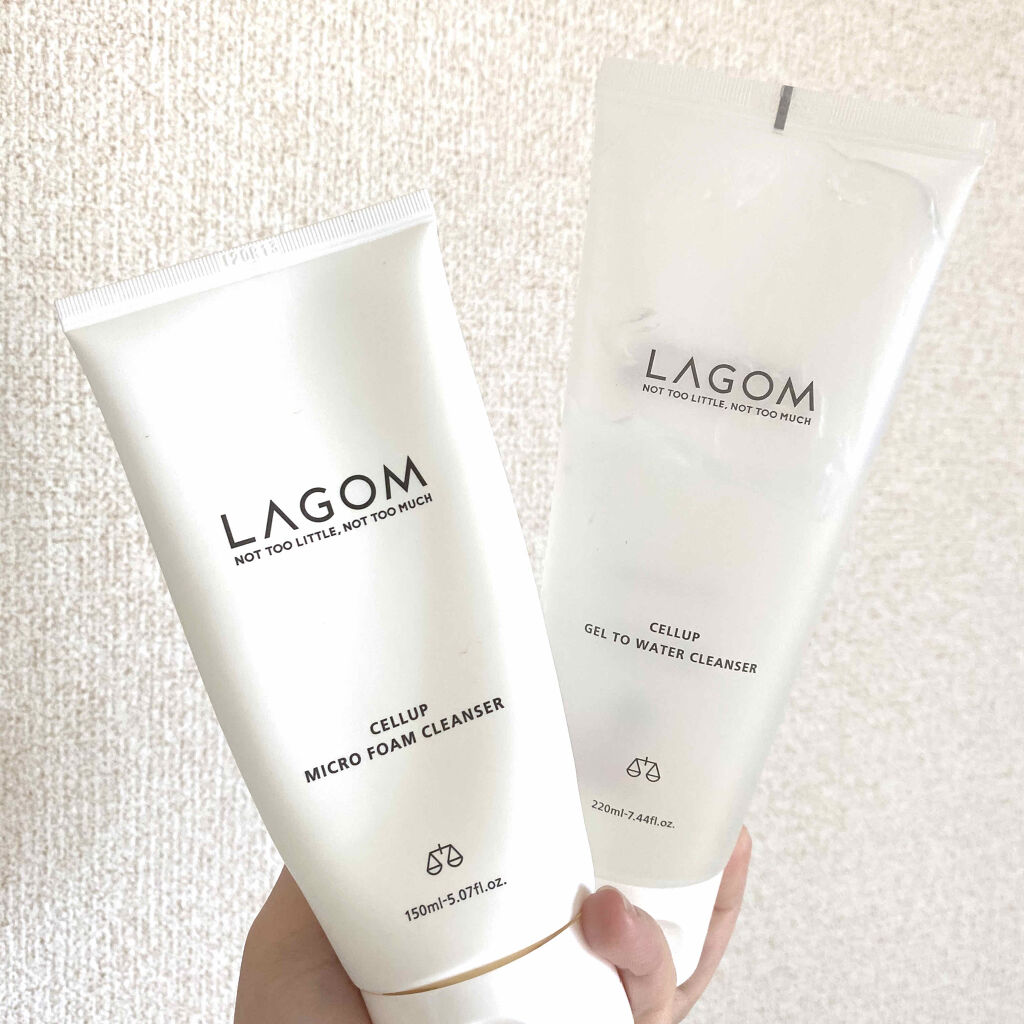 ラゴム ジェルトゥウォーター クレンザー(朝用洗顔)/LAGOM /その他洗顔料を使ったクチコミ（1枚目）