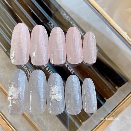 #はがせるジェルネイル,#ジェルネイル,#ラメネイル,#ワンカラーネイル,#シンプルネイル,#ちゅるんネイル,#簡単ネイル,#セルフネイルのネイルデザイン