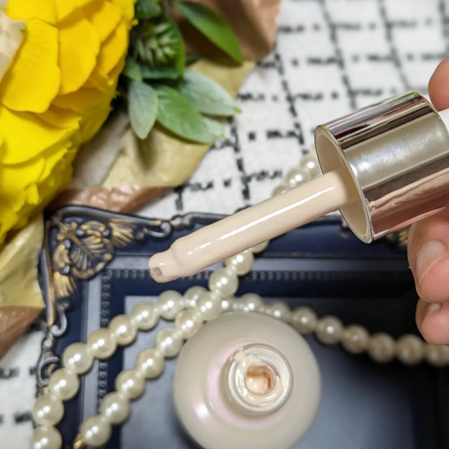 ピルソ ルミナスミルキートーンアップサンアンプル/feelxo/美容液を使ったクチコミ（3枚目）