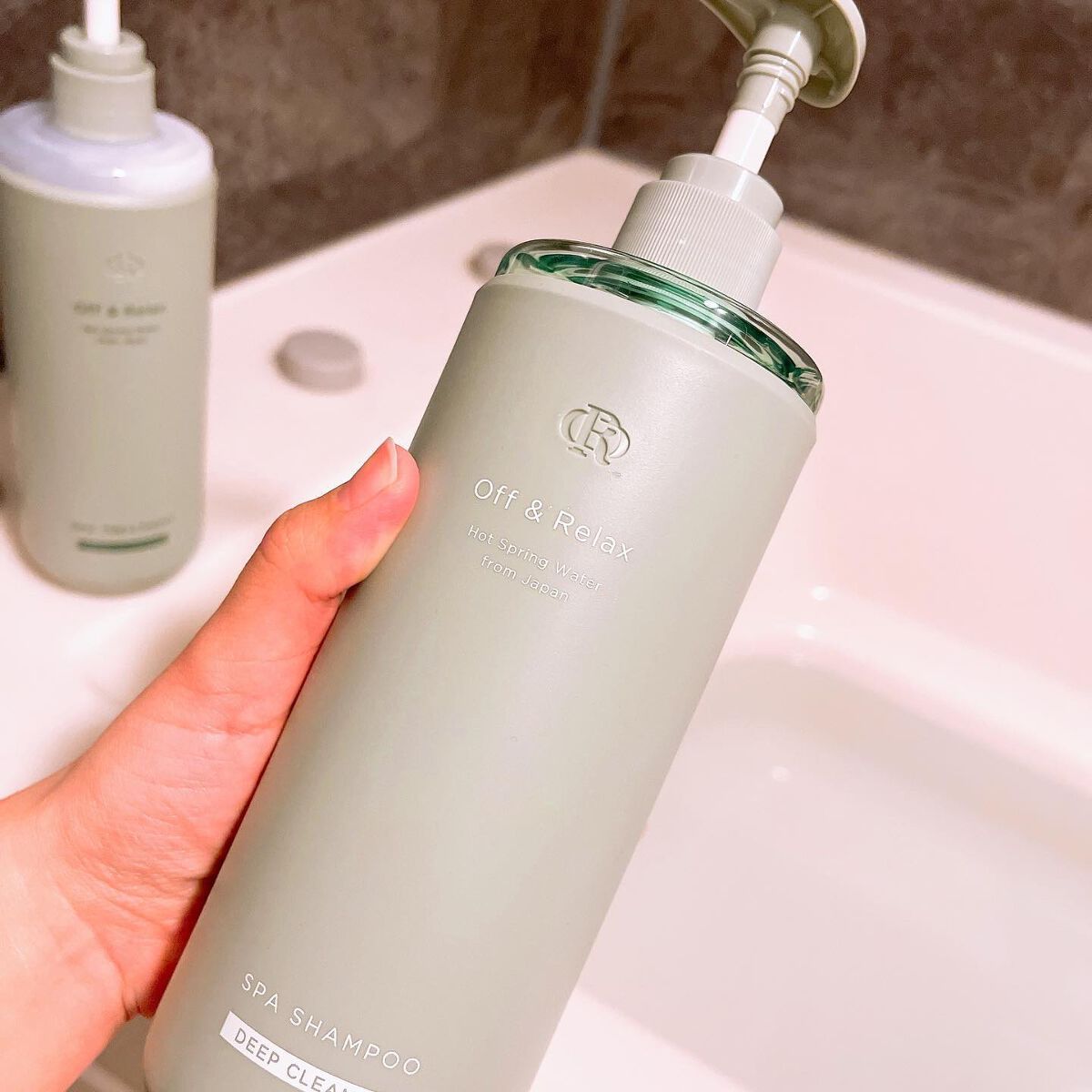 スパ・シャンプー/ヘアトリートメント ディープクレンズ/Off&Relax/市販シャンプーを使ったクチコミ（2枚目）