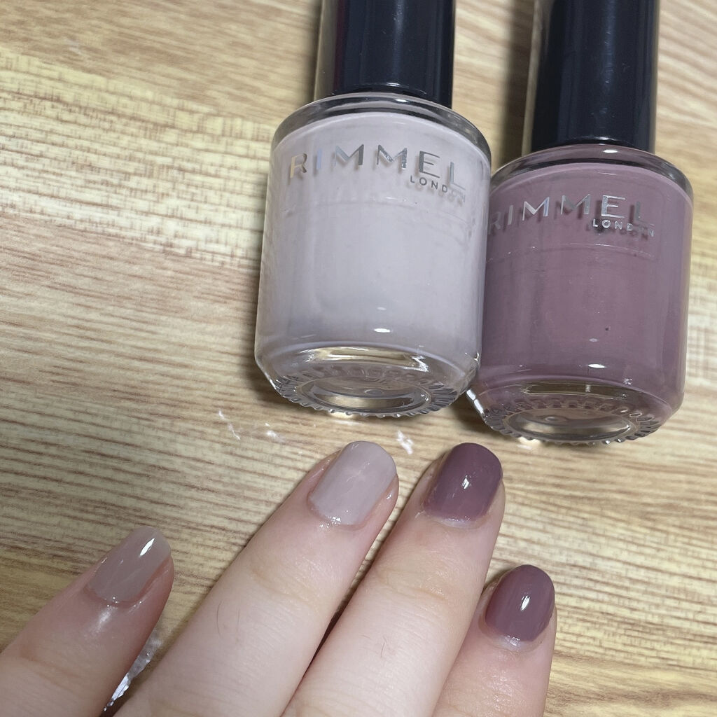 スピーディ フィニッシュ N 316 レディココア/リンメル ロンドン/マニキュアを使ったクチコミ（3枚目）