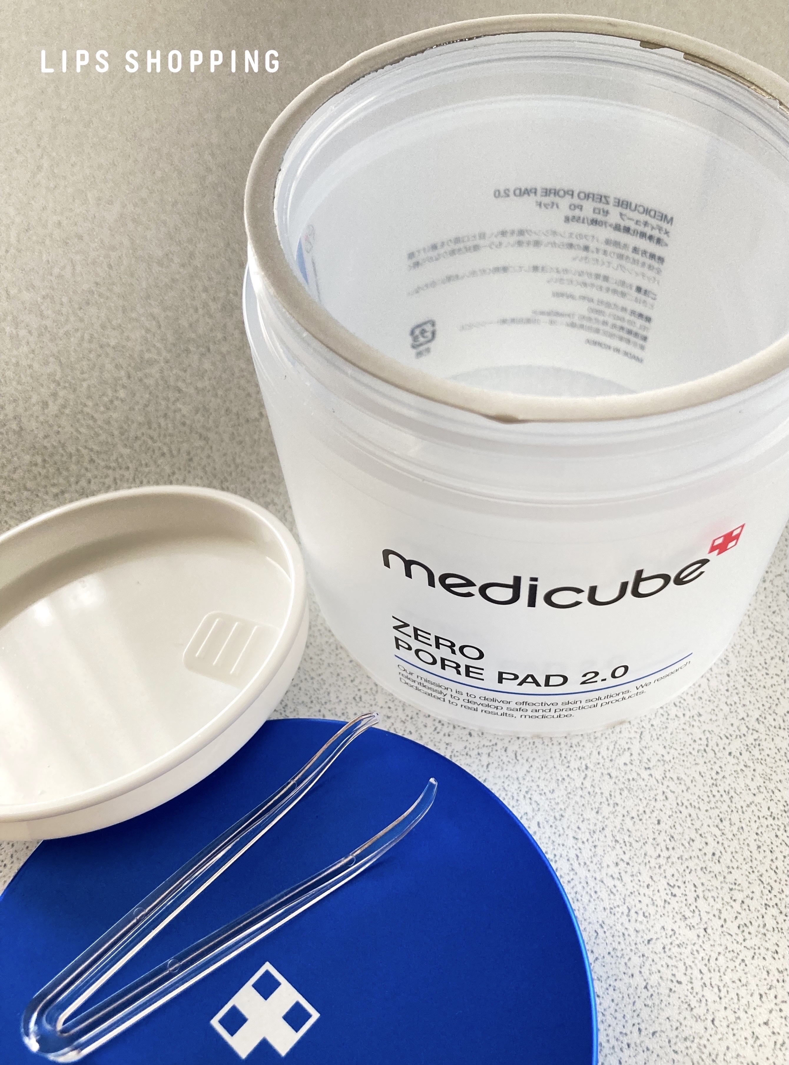 ゼロ毛穴パッド 2.0/MEDICUBE/トナーパッドを使ったクチコミ（1枚目）