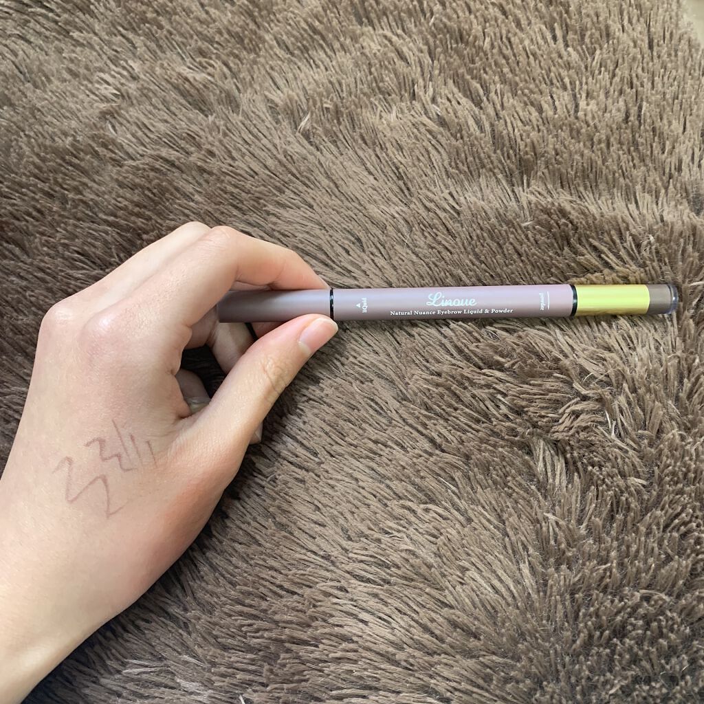 アイブロウL&P 02フレンチベージュ NNLP-02/Linoue/パウダーアイブロウを使ったクチコミ（1枚目）