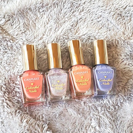 カラフルネイルズ/キャンメイク/マニキュアを使ったクチコミ(2枚目)