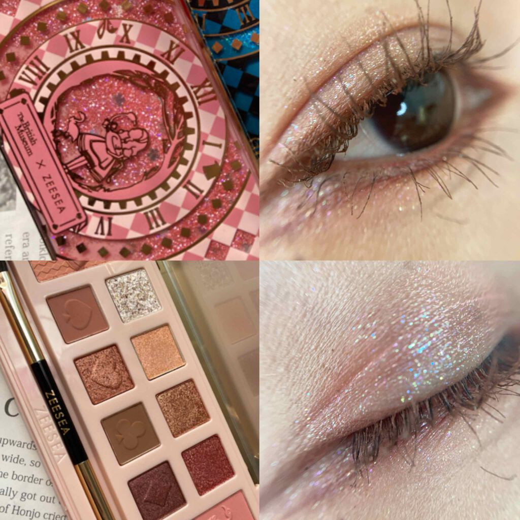 アリスドリームランドシリーズ 12色アイシャドウパレット(ZEESEA×大英博物館)/ZEESEA/アイシャドウパレットを使ったクチコミ(1枚目)