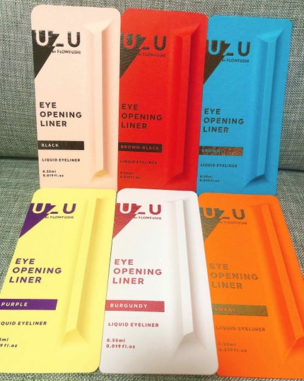 EYE OPENING LINER/UZU BY FLOWFUSHI/リキッドアイライナーを使ったクチコミ(1枚目)