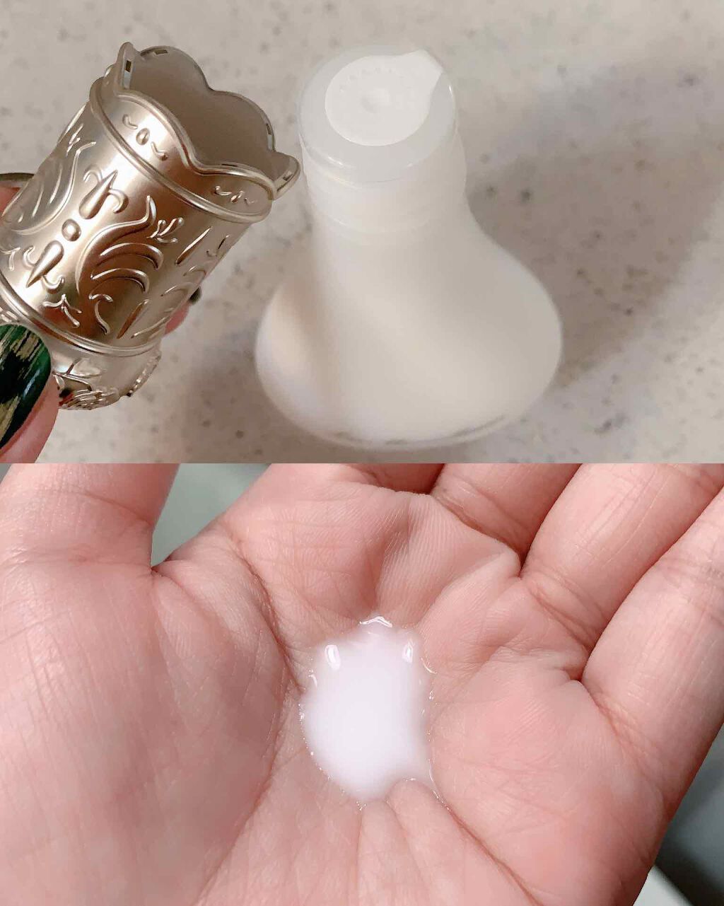 ローズ エッセンス エマルジョン/レ・メルヴェイユーズ ラデュレ/乳液を使ったクチコミ（2枚目）