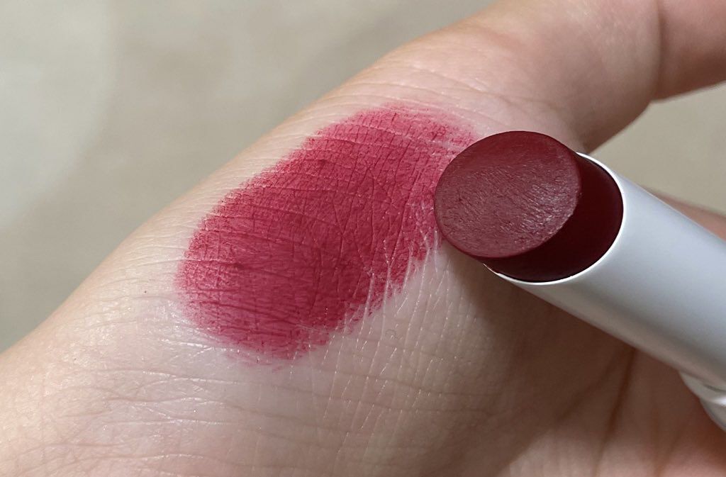 ソフトマットリップスティック RDG01 CHILL UP/NAMING./口紅を使ったクチコミ（2枚目）