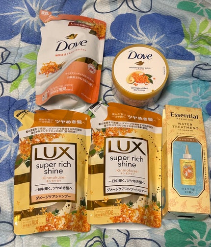 プレミアムウォータートリートメントEXスムース金木犀の香り/エッセンシャル/ヘアオイルを使ったクチコミ(1枚目)