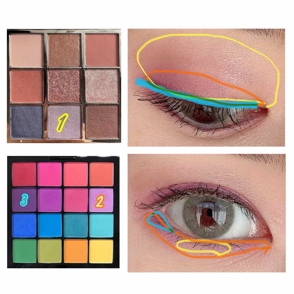 UT シャドウ パレット/NYX Professional Makeup/アイシャドウパレットを使ったクチコミ(6枚目)