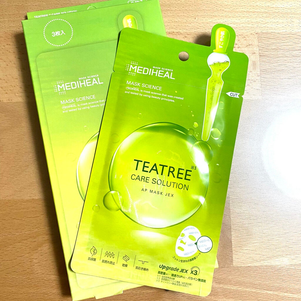 ティーツリーケア ソリューション エッセンシャルマスクEX/MEDIHEAL/シートマスク・パックを使ったクチコミ(1枚目)