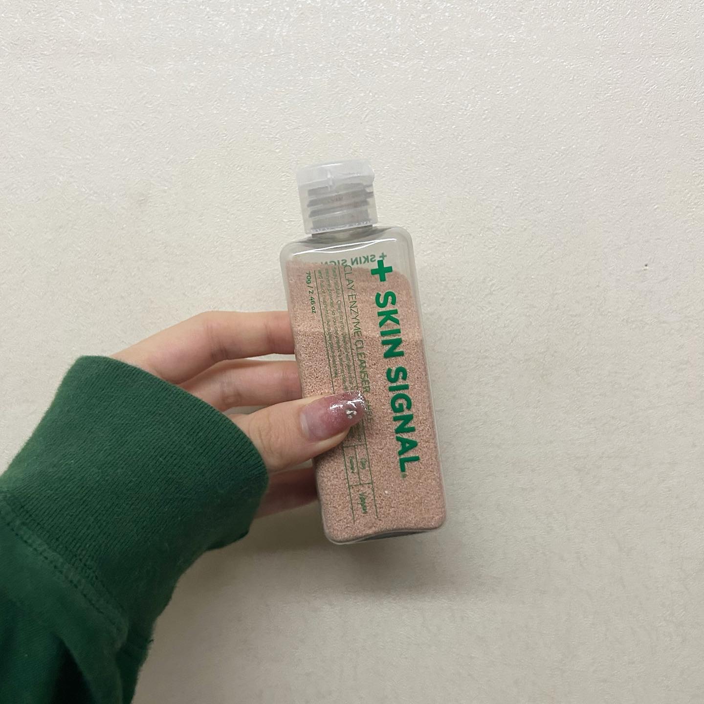 ピンククレイ酵素クレンザー/SKIN SIGNAL/洗顔パウダーを使ったクチコミ（2枚目）