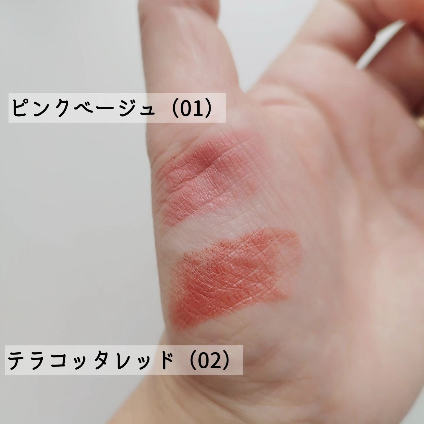 ナチュラルカラーリップ　/rafuna/口紅を使ったクチコミ（3枚目）