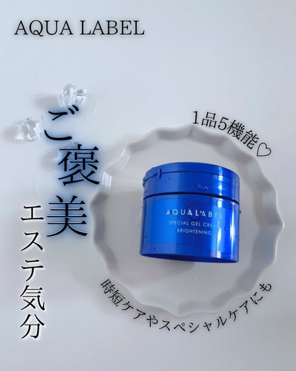 スペシャルジェルクリーム EX (ブライトニング) /アクアレーベル/オールインワン化粧品を使ったクチコミ(1枚目)