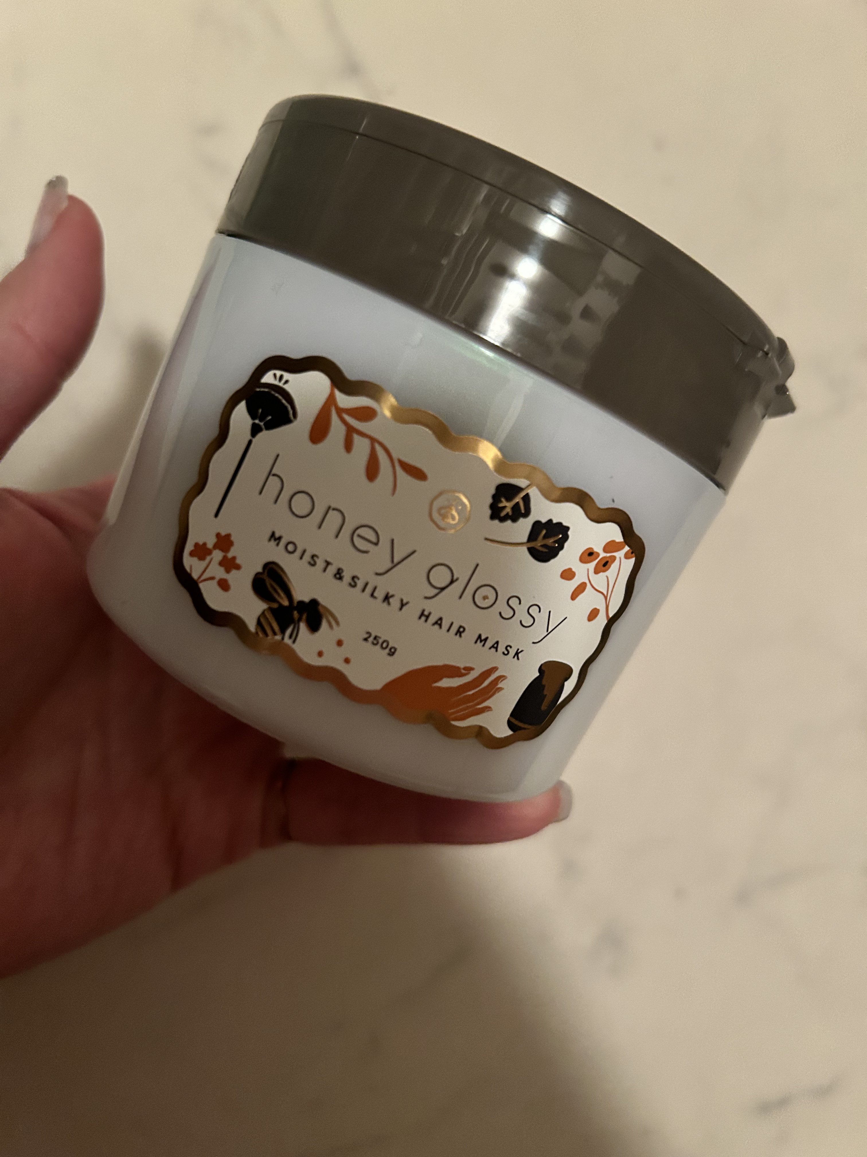 モイスト＆シルキー ヘアマスク/honey glossy/ヘアマスク・ヘアパックを使ったクチコミ（1枚目）