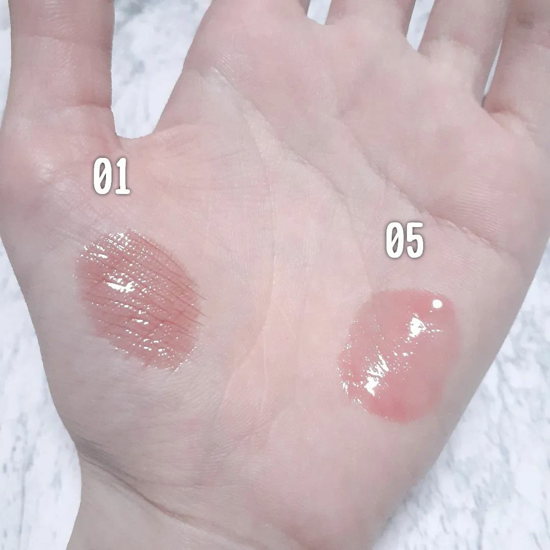 マッドピーチグロウフィットムードグロス 01 DEWY ROSE/MAD PEACH/リップグロスを使ったクチコミ（3枚目）