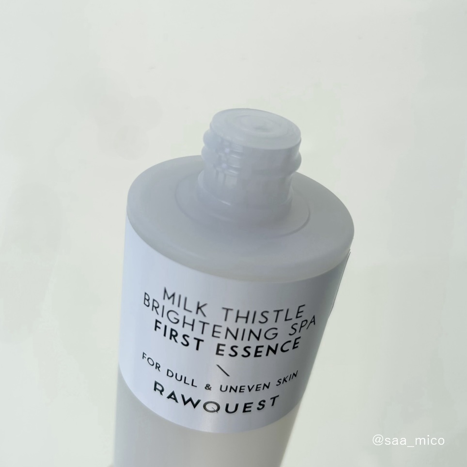 ミルクシスルブライトニングスパ ファーストエッセンス/RAWQUEST/化粧水を使ったクチコミ（2枚目）